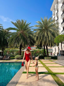 Khoảnh khắc vui tươi trong kỳ nghỉ dưỡng