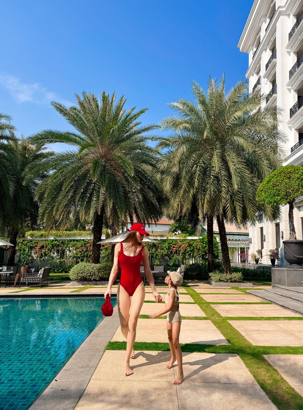 Khoảnh khắc vui tươi trong kỳ nghỉ dưỡng